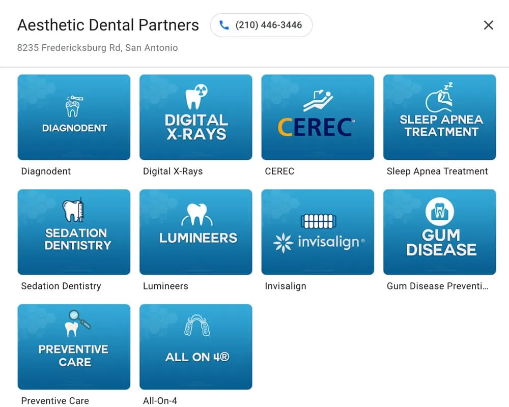Google Business Profile example