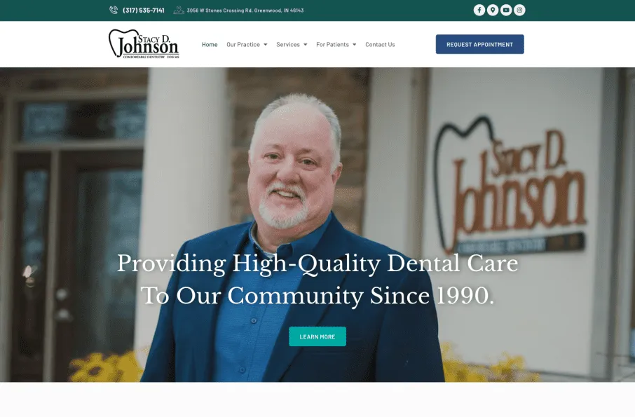 Top Bullseye Website 2022 | Stacy D. Johnson, DDS, PC